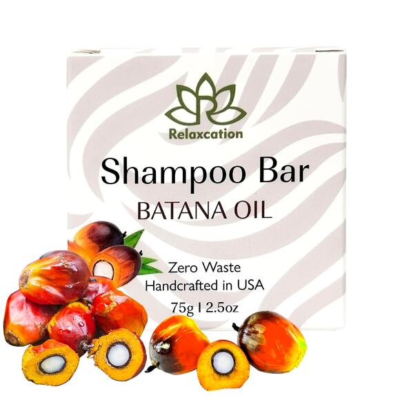 BATANA OIL for HAIR GROWTH Shampoo Bar | PURE RAW HONDURAS BATANA OIL - Picture 2 of 10